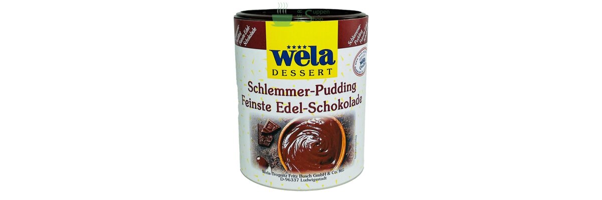 Leckeres Rezept mit unserem Bestseller Wela Schlemmer Pudding - leckere Rezepte aus unserem Online Shop
