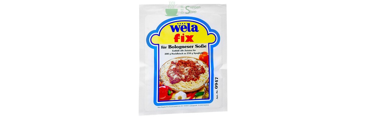 Quick Bolognese Sauce with Wela Fix - Quick Bolognese Sauce with Wela Fix