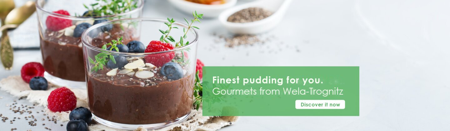 Suppen-Shop presents the Schlemmer Pudding from Wela-Trognitz!