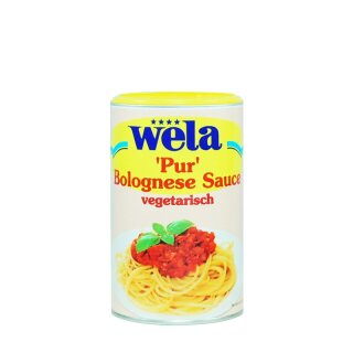 WELA - Bolognese Sauce vegetarisch Pur f&uuml;r 1,4 Ltr.