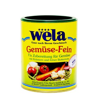 WELA - Vegetable fine for 56 servings with herbs and fine butter note