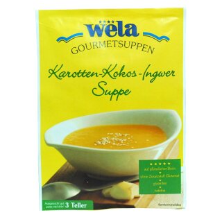 WELA - Carrot Coconut Ginger Soup