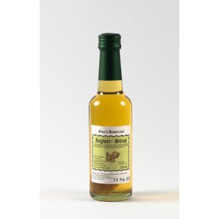 Ginger syrup, 250 ml